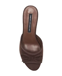 French Connection Women's Dotty Faux Suede Heel