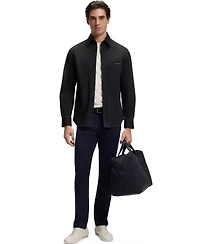 Boss by Hugo x Aston Martin Men's Cotton-Blend Relaxed-Fit Overshirt