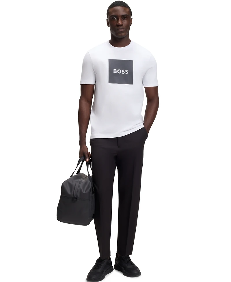 Boss by Hugo Men's Cotton-Jersey Regular-Fit T-Shirt