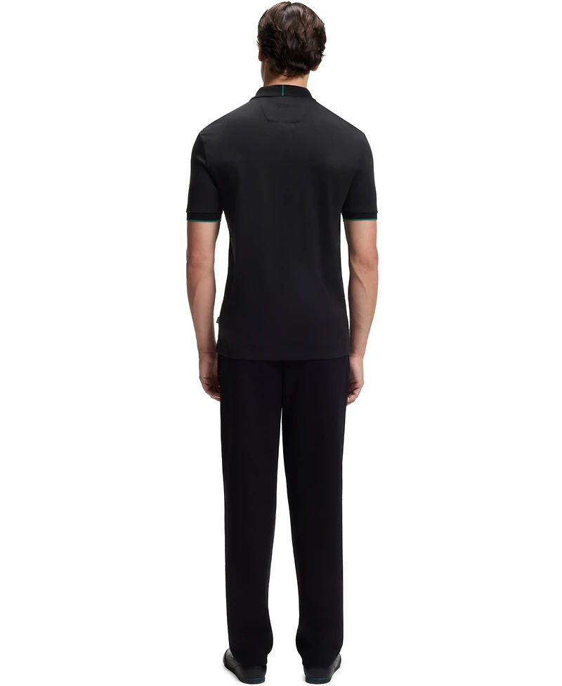 Boss by Hugo x Aston Martin Men's Mercerized Cotton Regular-Fit Polo Shirt
