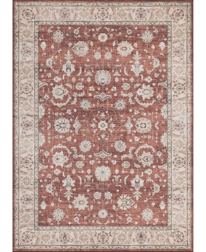 Mink Home Homewell Machine Washable HAM4008 9'x12' Area Rug