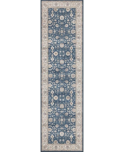 Mink Home Homewell Machine Washable HAM4007 2'x6'11" Runner Area Rug