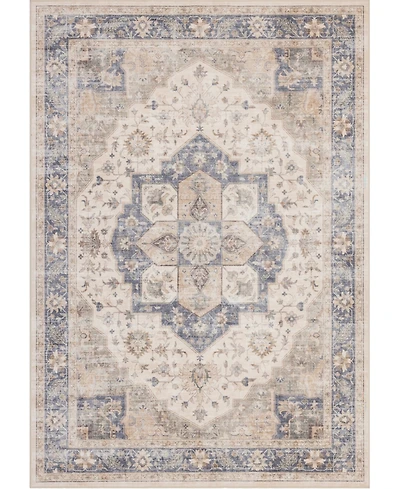 Mink Home Homewell Machine Washable HAM4005 4'11"x6'11" Area Rug