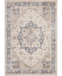 Mink Home Homewell Machine Washable HAM4005 4'11"x6'11" Area Rug