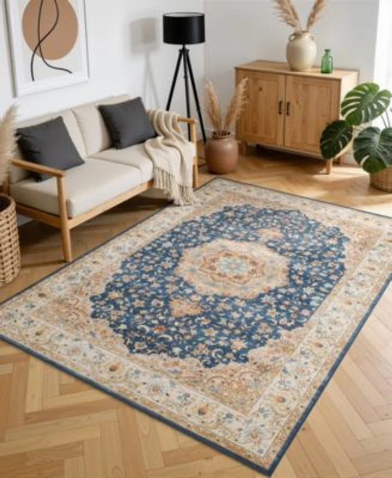 Mink Home Homewell Machine Washable Ham4003 Rug Collection