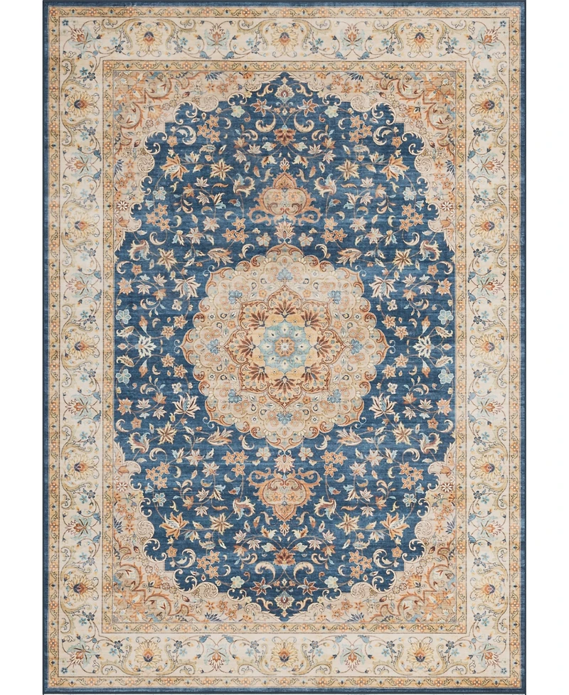 Mink Home Homewell Machine Washable HAM4003 9'x12' Area Rug