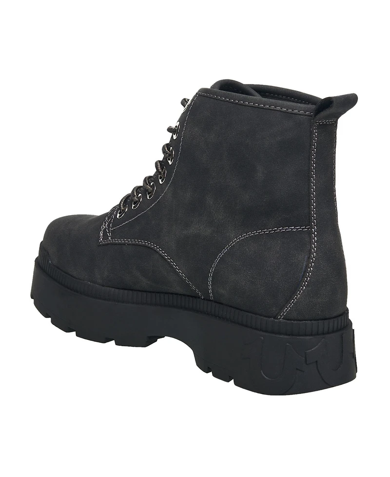 True Religion Men's Jackson Horseshoe Logo Boot