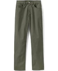 Lands' End Men's Travel Kit Classic Straight Fit 5 Pocket Pant