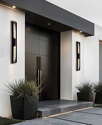 Cwi Lighting Petra 44" Metal Outdoor Sconce