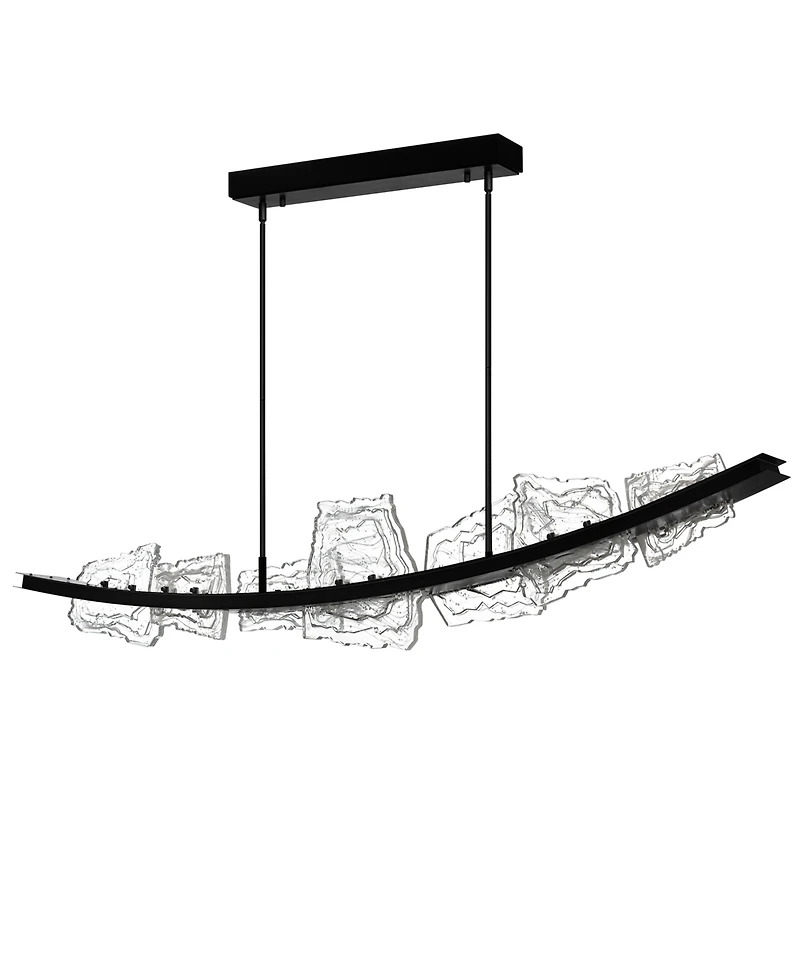Cwi Lighting Arcus 70" Metal Chandelier