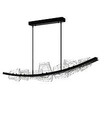 Cwi Lighting Arcus 70" Metal Chandelier