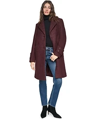 Andrew Marc Women's Regine Slim Wool-Blend Boucle Coat
