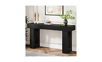 Slickblue Modern 63 Inch Sofa Table for Living Room Hallway and Entryway