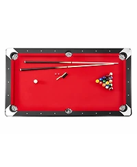 Slickblue Portable Foldable 6.3ft Pool Table with Complete Billiard Accessories