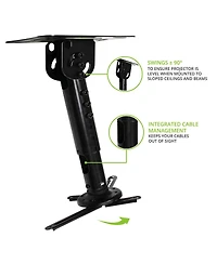 Kanto P301 Projector Ceiling Mount Up to 22 lb Extends up to 18"