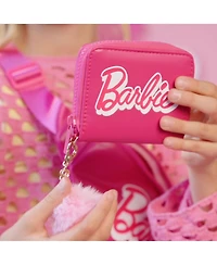 Barbie Script Kids Zip Wallet with Pom Charm