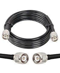 Lofree RG58 Tnc Male Connectors Coaxial Cable 25 ft.