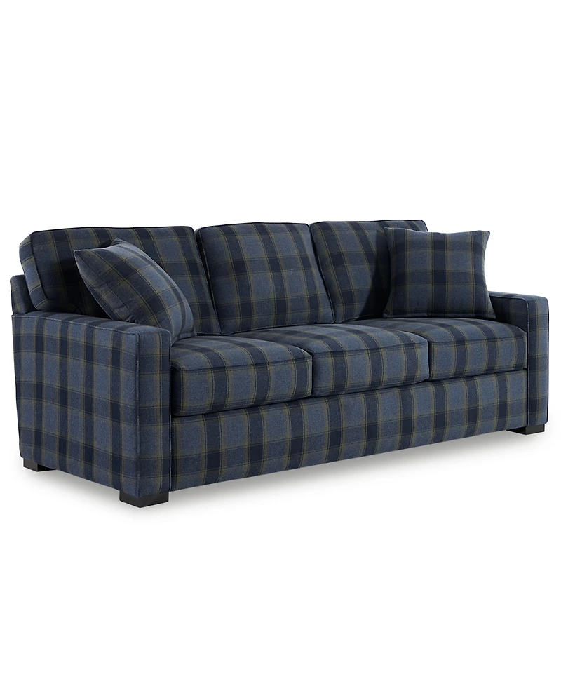 Radley Special Edition Wool Plaid Sofa, Macy's Exclusive