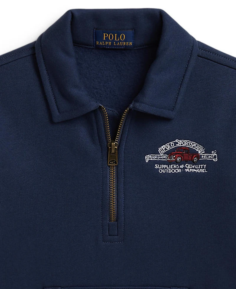 Polo Ralph Lauren Boys' 2T-7 Sportsman Fleece Sweatshirt