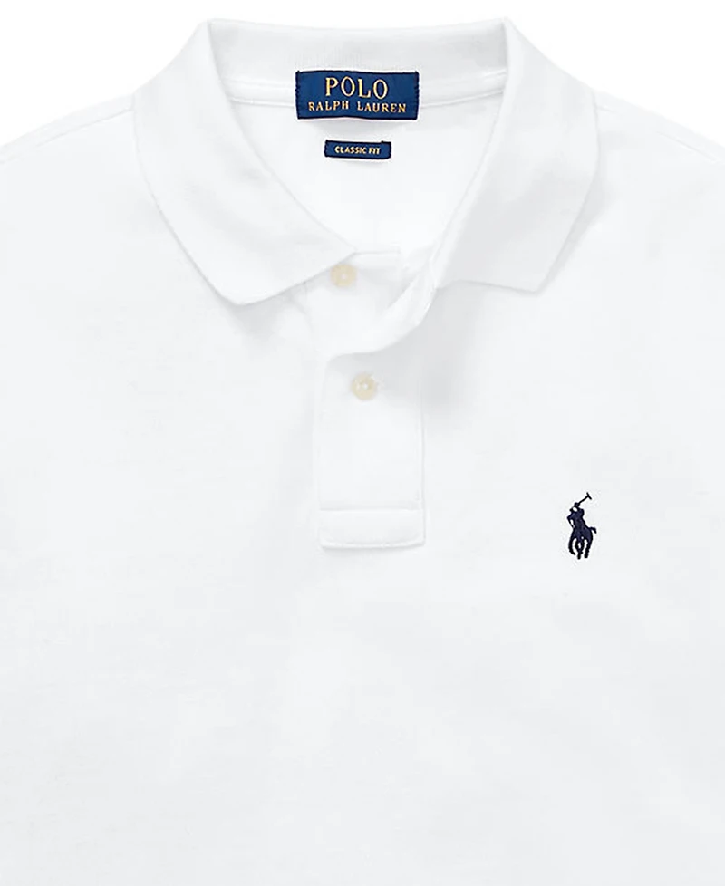Polo Ralph Lauren Boys' 8-20 Cotton Mesh Long-Sleeve Shirt