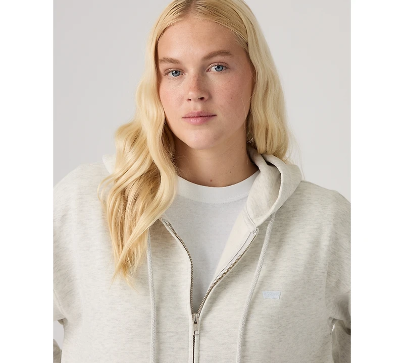 Levi's Plus Everyday Brushed Fleece Full-Zip Hoodie