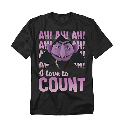 Sesame Street Men's The Count T-Shirt