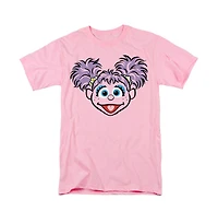 Sesame Street Men's Abby Cadabby Full Face T-Shirt