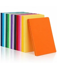 Danrong 45pieces A5 Bulk Lined Notebooks 15 Vibrant Colors 60 Pages Lay Flat Journals