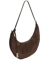 Kenneth Cole Highline Leather Extra-Large Banana Hobo Handbag