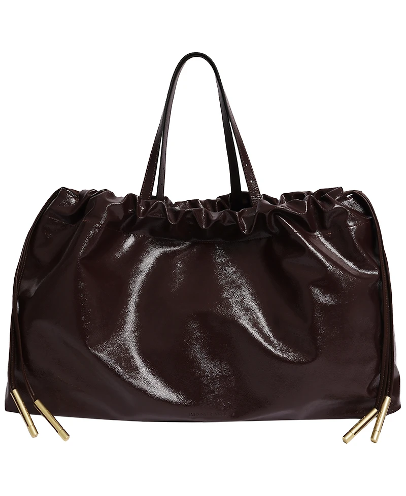 Kenneth Cole Riverside Leather Extra-Large Oversized Tote Handbag