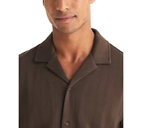 Nautica Men's Jacquard Short-Sleeve Polo Shirt
