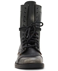 Steve Madden Women's Yukon Lace-Up Combat Booties