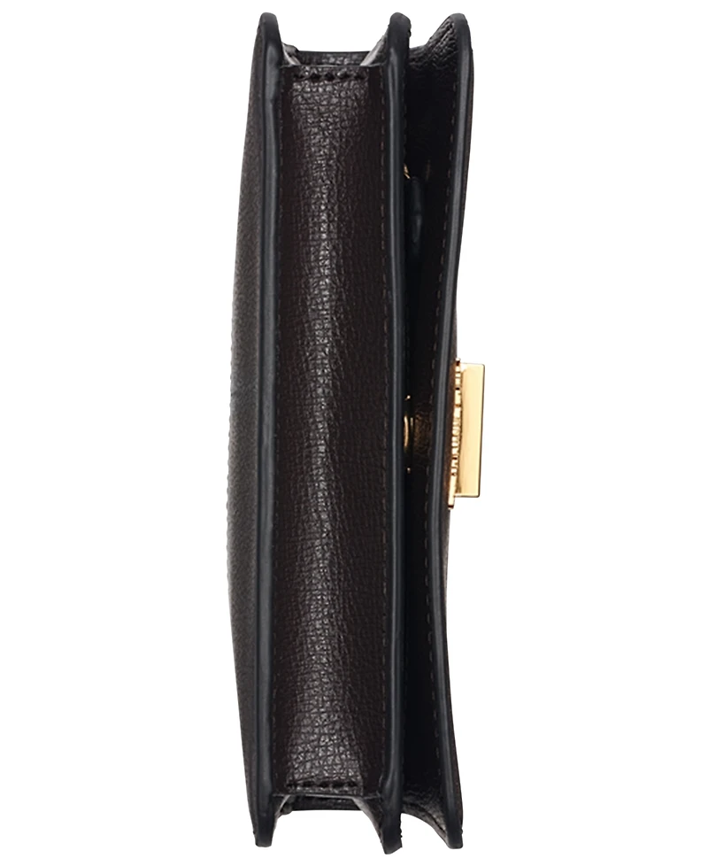 Karl Lagerfeld Paris Lafayette Leather Wallet on a Chain