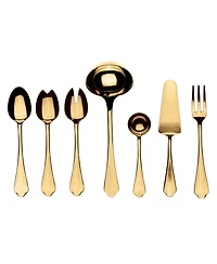 Dolce Vita Mirror Oro Serve Set, 7 Piece
