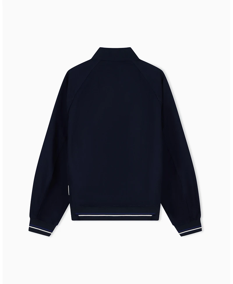 A|X Armani Exchange Men's Twill Bomber with Piping Jacket