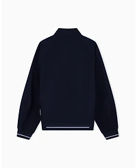 A|X Armani Exchange Men's Twill Bomber with Piping Jacket