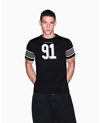 A|X Armani Exchange Men's Short Sleeve Arm Band 91 T-Shirt