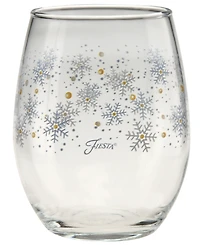 Fiesta Snowflakes Stemless Wine Glasses, Set of 6, Exclusively at Macy's