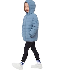 Rokka&Rolla Girls' Hudson Lightweight Hooded Puffer Jacket, 4-18