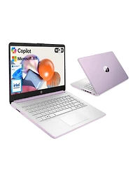 Hp Essential 14" Laptop, Intel N-Series N150, Intel Graphics, 4GB Ram, 128GB eMMC, Wi-Fi 6, Windows 11 Home, Purple