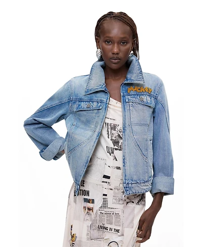 Desigual Women's Disney Printed Jacket
