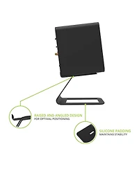 Kanto Elevated Desktop Speaker Stands for Midsize Speakers - Pair