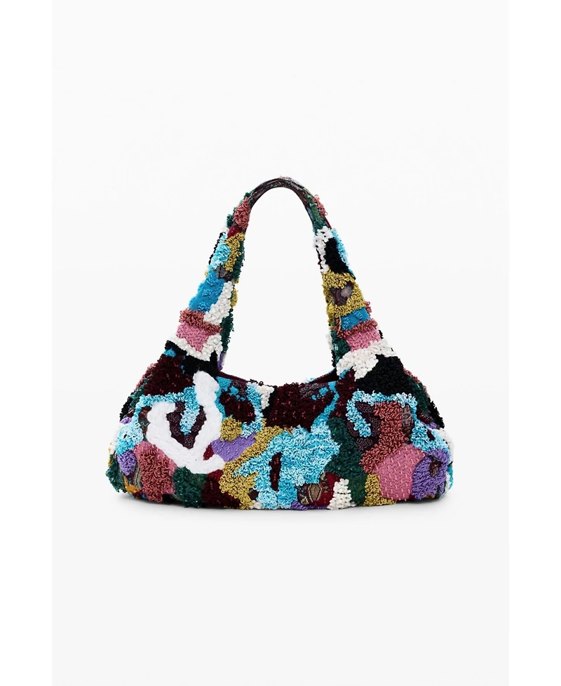 Desigual Women's Large embroidered bag