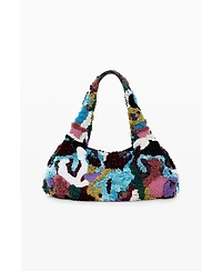 Desigual Women's Large embroidered bag