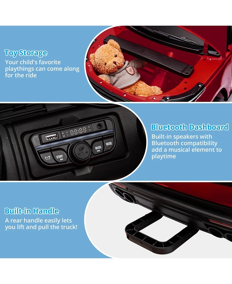 24V Licensed Land Rover Ride On Car, 2-Seater, Parental Remote Control, Storage Box, 3 Speeds, Lcd Display, Lockable Doors, Rear Handle, MP3 Player