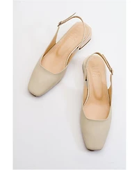 Prologue Shoes Women's State Round Toe Slingback Pump (Women)