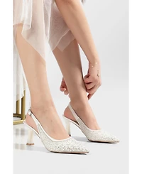 Prologue Shoes Women's Netto Slingback Pump