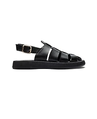 Forever and Always Shoes Women's Joura Leather Sandal