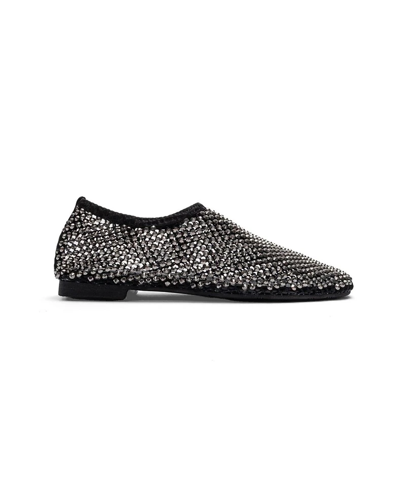 Forever and Always Shoes Women's Urela Leather Ballet Flat