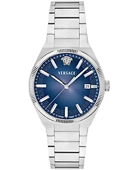 Versace Men's V-Leo Ip Yellow Gold Stainless Steel Bracelet Watch 39mm